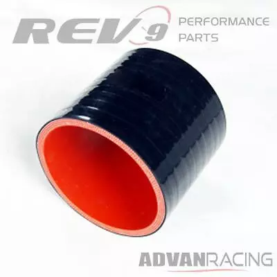 3  Straight Silicone Hose Pipe Intercooler Coupler Intake Turbo Black • $8.48