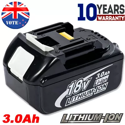 £15.89 • Buy 3.0Ah For Makita BL1830 18V 18Volt LXT Li‑Ion Cordless Battery 18V BL1850 BL1860