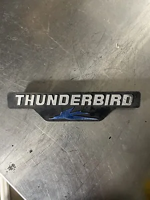 Triumph Unit Vintage Motor Thunderbird Badge Motorcycle 750 850 Part Parts Rare • $19.95