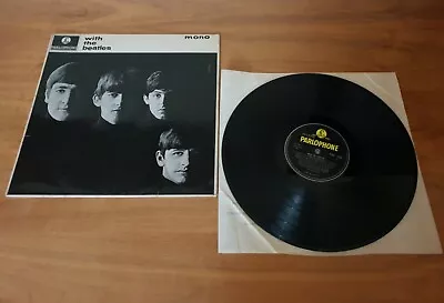 £389.95 • Buy THE BEATLES 'WITH THE BEATLES' ~ RARE MONO 1st PRESS 12  VINYL LP ~ PMC 1206