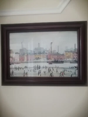 £30 • Buy Vintage L. S. LOWRY Framed Print