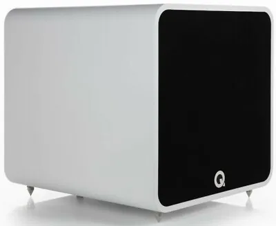 Q Acoustics QB12 Subwoofer - White 12  Inch Box Active Powered Power Sub • £399