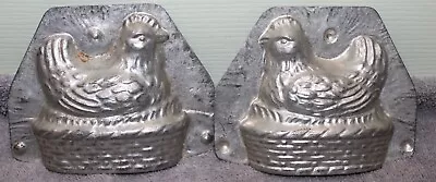 Vintage Tin Hen Rooster Chocolate Mold • $29.99