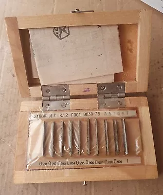 Precision Metric Gauge Block Class 2 SET 10 Pcs 0.991-1.000 Mm. • $55