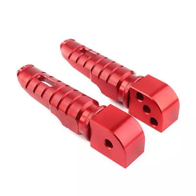 Rear Footpegs RED Fit Kawasaki Z800 Z1000 Ninja 650 ER-6N ER-6F Versys 1000 ABS • £19.96