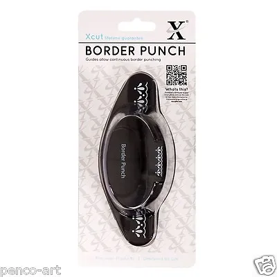 £3.99 • Buy X Cut Decorative 4cm Border Punch For Card Making & Scrapbooking Xcut. Concha