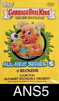 $2.55 • Buy 2006 Garbage Pail Kids All New Series 5 Complete Your Set GPK U Pick ANS5 **PC**