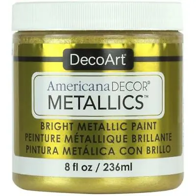 £12.99 • Buy DecoArt Americana Decor Metallics Paint 236ml (8oz)