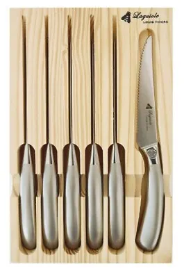 Laguiole By Louis Thiers Mondial 6 Piece Steak Knife Set Unsealed Pack Unused • $75