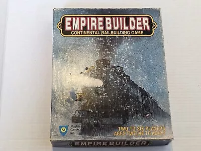 Empire Builder Board Game 1988 Continental Rail Building 450 Mayfair Games READ • $99.99