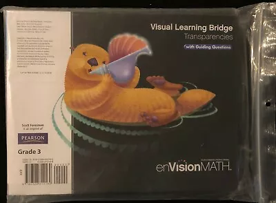 3rd - EnVision Math VISUAL LEARNING BRIDGE TRANSPARENCIES With Guiding Questions • $17.99