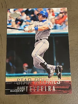 2003 Upper Deck Star Rookies Mark Teixeira Rookie #27 Texas Rangers • $1.74