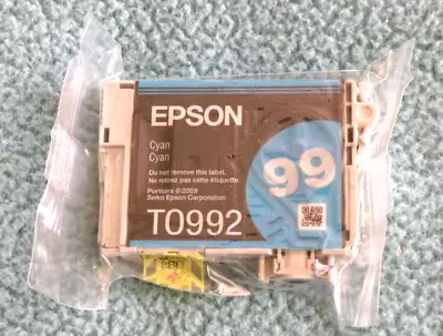 Epson 98 T0992 Cyan Ink NEW GENUINE For Artisan 700 710 725 730 800 810 835 387 • $9.99
