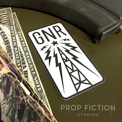 Fallout - Prop Galaxy News Radio Case Sticker / GNR Wasteland Equipment Decal • $11.13