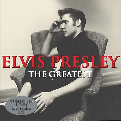 ELVIS PRESLEY * 75 Greatest Hits * NEW 3-CD Boxset * All Original Recordings • $15.97