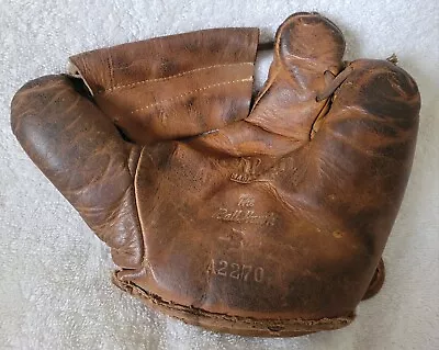 Vintage 1950s Era Wilson #3 Ball Hawk A 2270 Baseball Glove Mitt  • $9.99