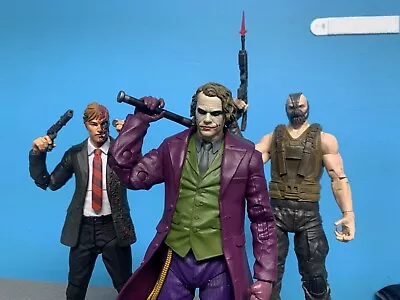 $9.99 • Buy WEAPONS ONLY DC Multiverse Dark Knight Trilogy Batman Bane Joker Accessories