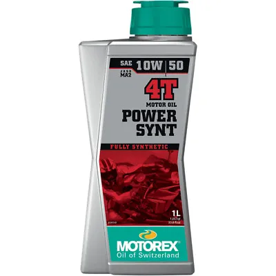 Motorex Power Synt 4T Engine Oil - 10W50 | 198414 • $29.59