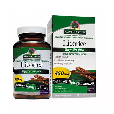 Licorice Root 90 Caps By Nature's Answer • £20.58