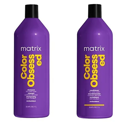 Matrix Total Results Color Obsessed Shampoo & Conditioner 1000ml • £51.95