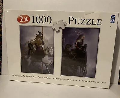 FX Schmid 2 X 1000 Gothic Romantic Puzzles Sealed  • £18.49