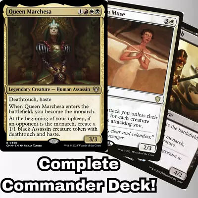 MTG Commander EDH Deck Queen Marchesa 100 Magic Cards Custom Deck The Monarch • $70.19