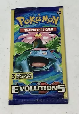 Pokémon TCG Evolutions 3 Card Booster Pack XY Set Venusaur Pack Artwork • $11.10