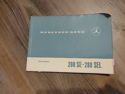 Mercedes-Benz 280SE 280SEL W108 Owner's Manual #:108 584 47 96 • $71.42