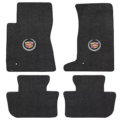 2011-2014 Cadillac CTS-V Coupe 4pc Ebony Black Ultimat Floor Mat Set With Logo • $229.99