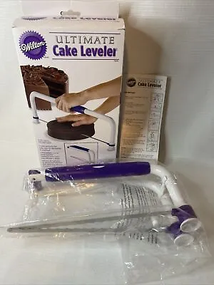 Wilton Ultimate Cake Leveler Folding Stainless Blade 21.7 In Wide By 5.5 In High • £19.27