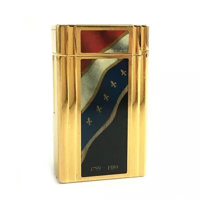 S.T. Dupont Gas Lighter Gold Line 1L 200th Anniversary Of The French Revolution • $968.36