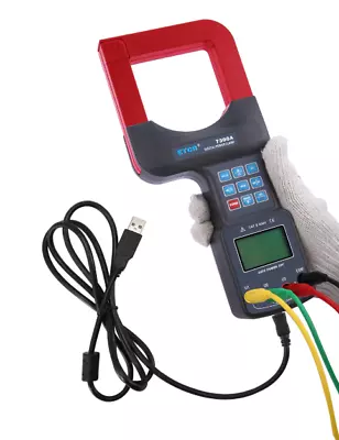 Portable 3 Phase Clamp Power Meter Automatic  Large Caliber Tester Shift 2000A • $241.97