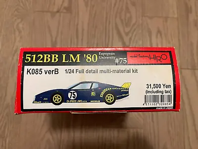 Model Factory Hiro MFH Ferrari 512BB LM VerB 1/24 Full Detail Multimedia Kit • $345