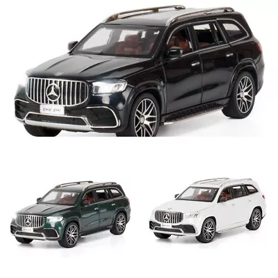 Mercedes-Benz AMG GLS63 Diecast Model Car Toy Collection Light/Sound 1:24 • £26.52