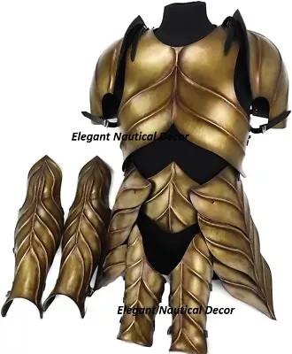 Elven Armor Set LARP Armor Set Body Armor Cosplay Armor Halloween Costume • $499