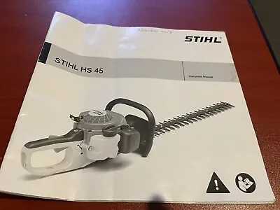 £4.99 • Buy Stihl Hs45 Manual