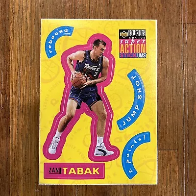 1996-97 Collector's Choice #S26 Zan Tabak Super Action Stick 'Ums • $1.50