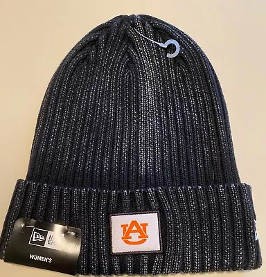 NEW New Era Women's Beanie Auburn Tigers NCAA Knit Hat Cap XBK • $9.98