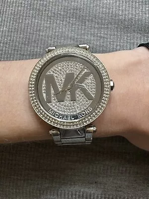 Michael Kors MK5925 Parker Stainless Steel Bracelet 39mm Women's Watch • $49.99