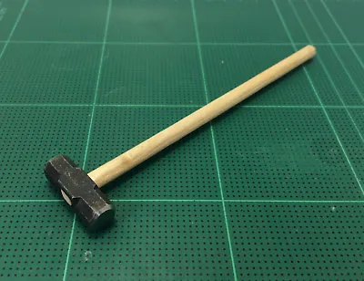 1/6 Scale Custom Metal Sledgehammer Hammer Handmade Firefighter Action Figure • $39.29