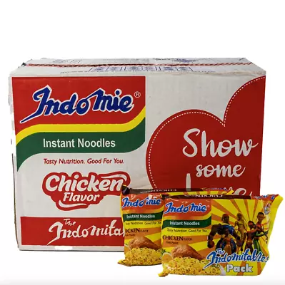 Indomie Instant Noodles Chicken Flavor 70g ( Box Of 40) • £14.99