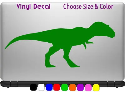 Tyrannosaurus Rex T Rex Dinosaur Decal Laptop Window Sticker CHOOSE SIZE COLOR • $2.84