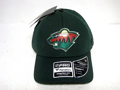 NWT Fanatics NHL Pro Stretch Fit Minnesota Wild NHL Authentic Hat Size XL/2XL • $34.99