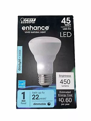 Feit Enhance R20 E26 (Medium) LED Bulb Daylight 45 Watt Equivalence 1 Pk • $6.35