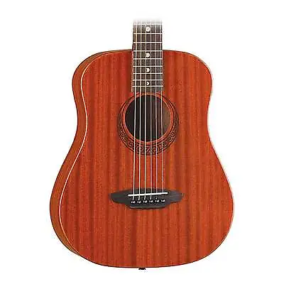 Luna Safari Series Muse Mahogany 3/4-Size Travel Acoustic Guitar - Natural • $159