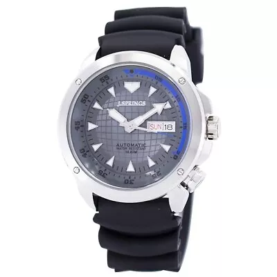 J.Springs BEB086 Cal.Y676 Mechanical Self-Winding Wrist Watch Men Rubber Strap • $150