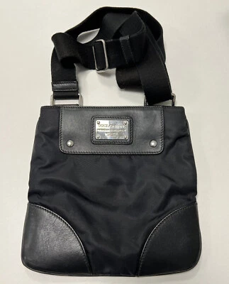 £110 • Buy Dolce & Gabbana Black Shoulder Bag / Pouch Leather And Nylon