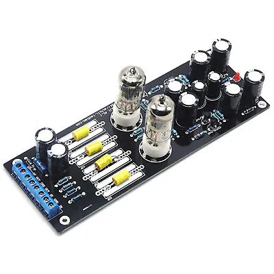 6J1 Valve Pre-amp Tube PreAmplifier Kit Assembled Board Audio DIY • $24.23