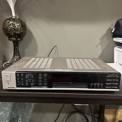 1980s/1990s Mitsubishi DA-R4 Stereo Receiver Tested And Working • $30