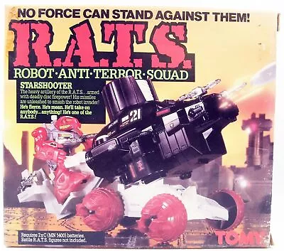 R.A.T.S. Anti-Terror Squad Robot - Starshooter - Tomy • $101.23